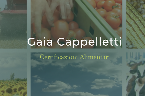 Certificazioni Alimentari Siena Gaia Cappelletti